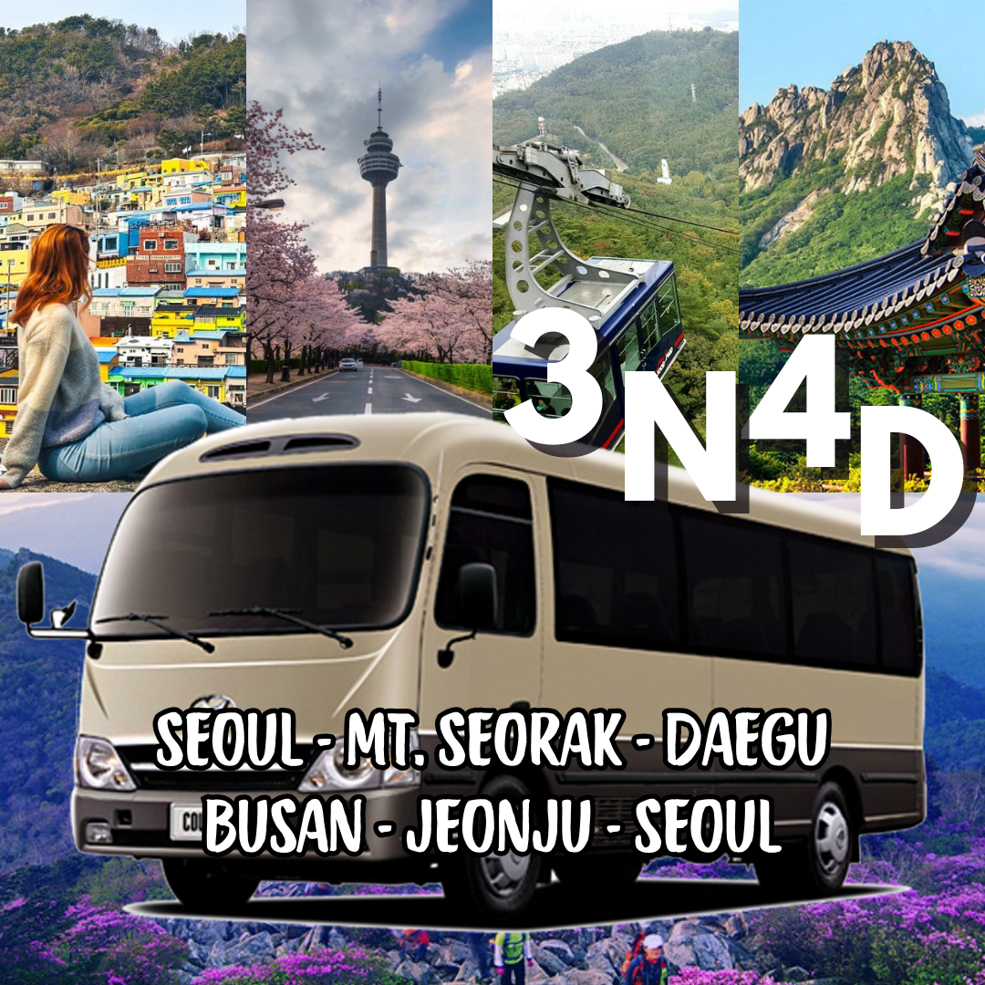 3N4D Seoul - Nami - Mt Sorak - Busan - Jeonju - Seoul