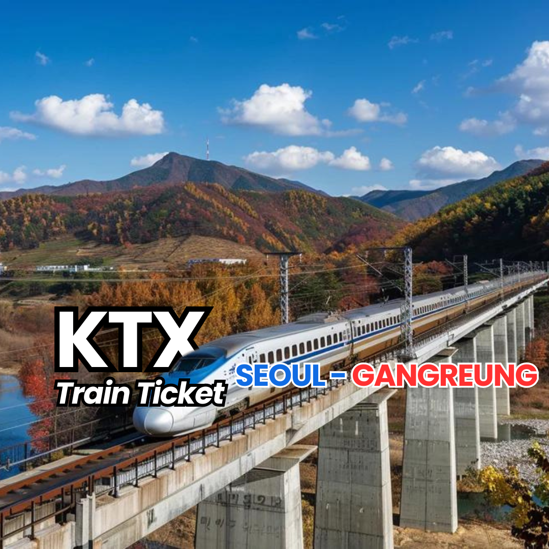 AGENT - KTX Train Ticket [SEOUL - GANGREUNG]