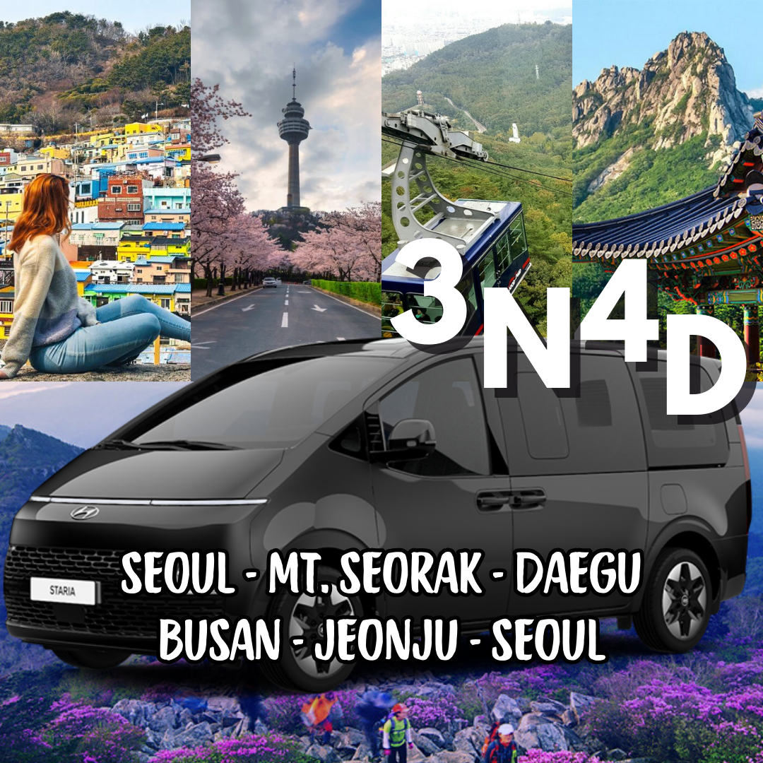 AGENT - 3N4D Seoul - Mt Sorak - Daegu - Busan - Jeonju - Seoul