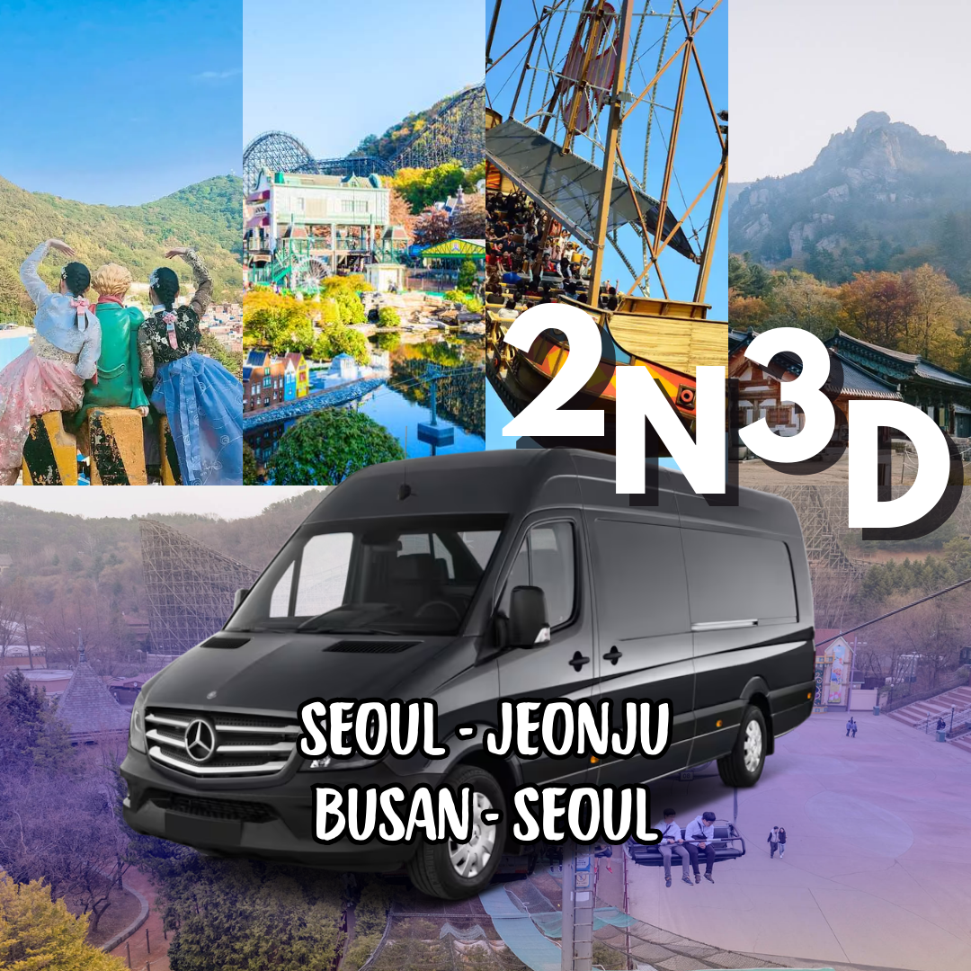 2N3D Seoul - Jeonju - Busan - Seoul