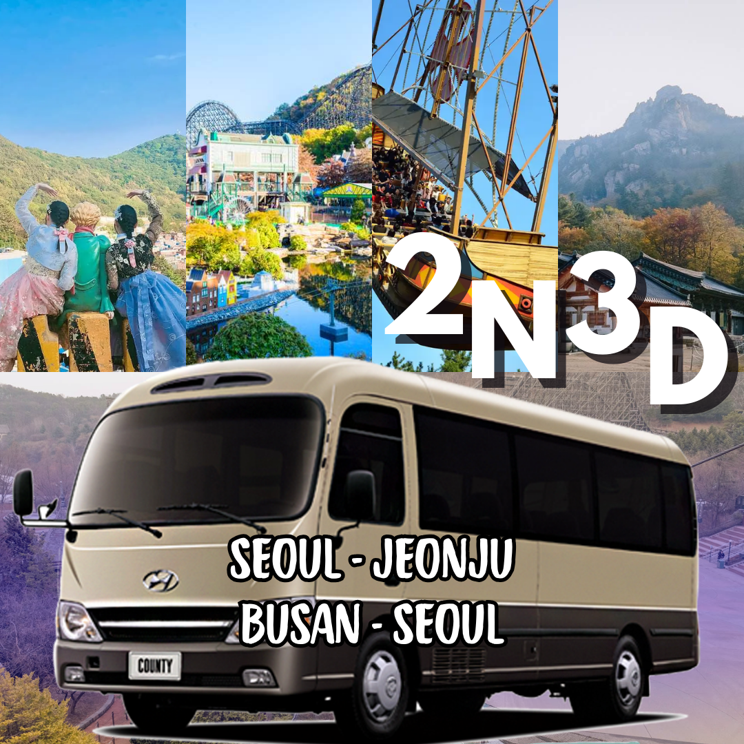 AGEN - 2N3D Seoul - Jeonju - Busan - Seoul