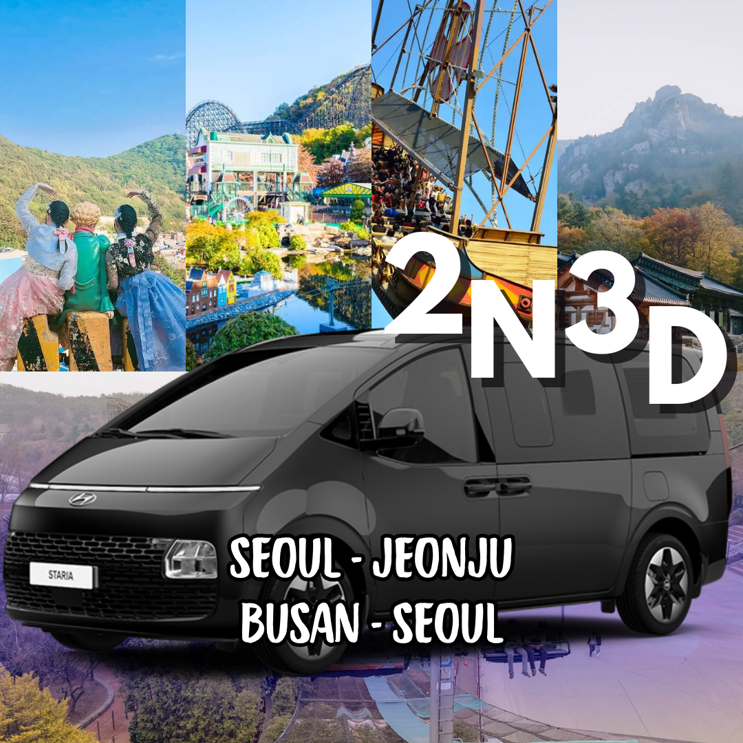 AGEN - 2N3D Seoul - Jeonju - Busan - Seoul