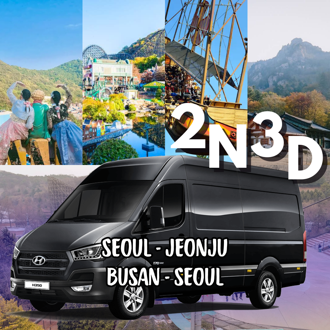 2N3D Seoul - Jeonju - Busan - Seoul