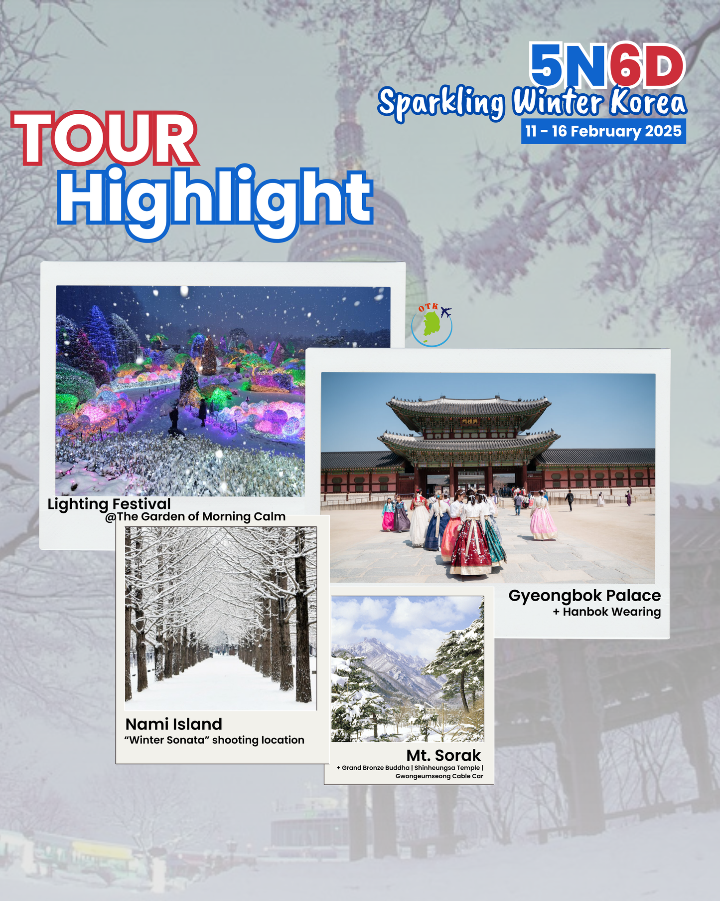 5N6D SPARKLING WINTER KOREA BY CATHAY PACIFIC