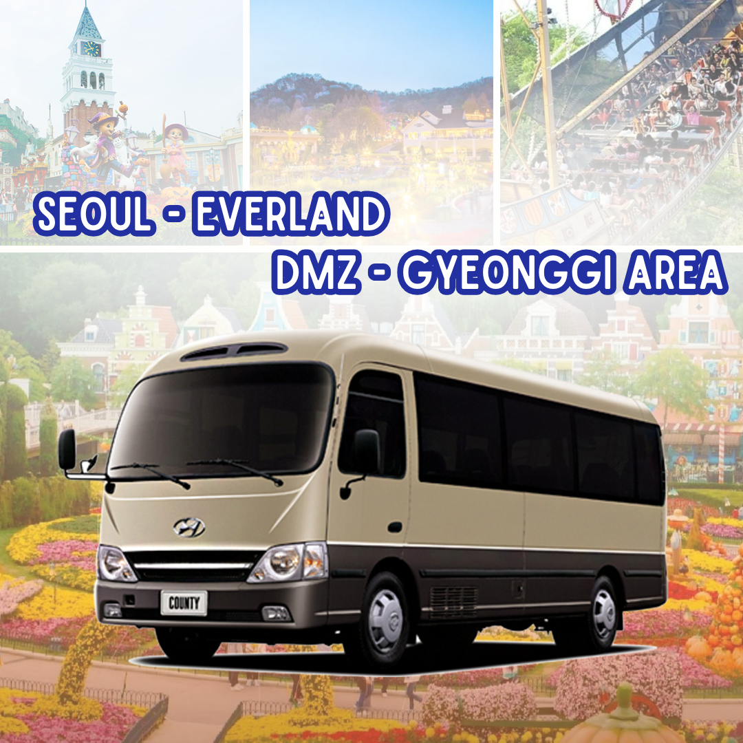 Seoul - Everland - DMZ - Daerah Gyeonggi