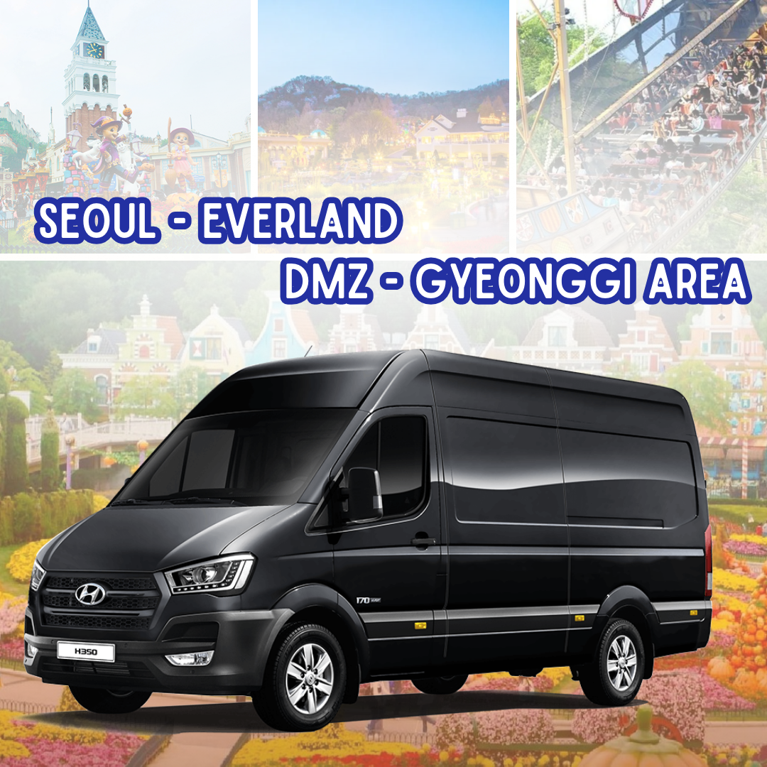 Seoul - Everland - DMZ - Daerah Gyeonggi