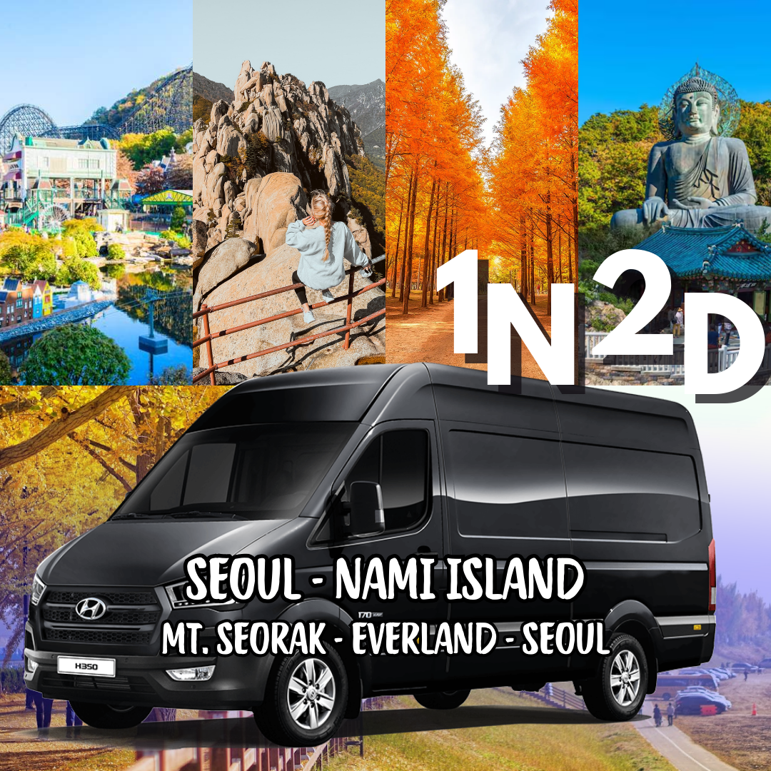 AGENT - 1N2D Seoul - Nami Island - Mt. Sorak - Everland - Seoul