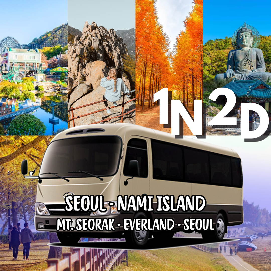 AGENT - 1N2D Seoul - Nami Island - Mt. Sorak - Everland - Seoul