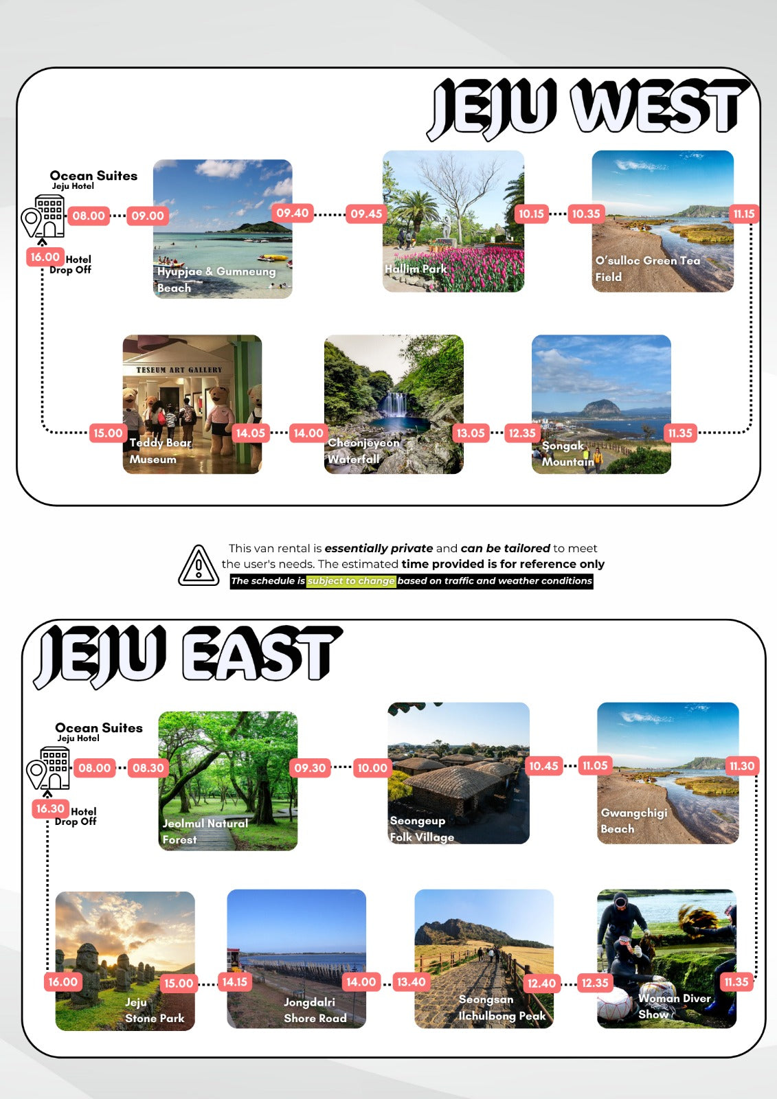 Jeju Full Day Tour